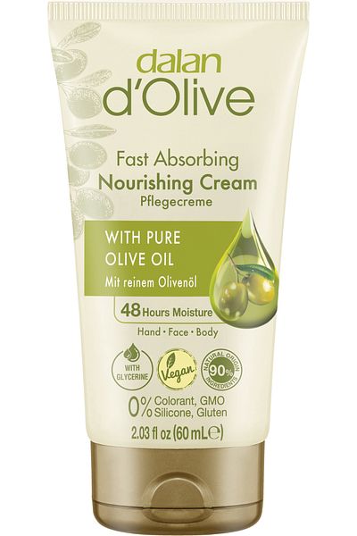 Dalan Set of 6 x Dalan D'Olive body and hand cream with pure olive oil, 60ml