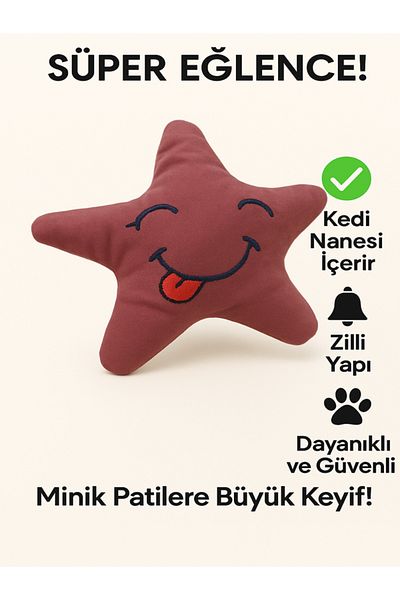 Dalipet Cat Toy Plush Interactive with Catnip and Bell, Stress Reducer, Relaxing Playmate