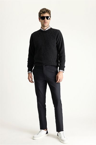 Kiğılı Lycra Regular Fit Canvas / Chino Pants