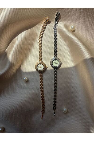 rubsey Retro Minimal Straw Cord Vintage Women's Wristwatch