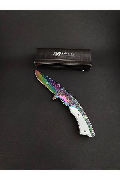 Krc Knife Mtech İşlemeli Saplı Çakı