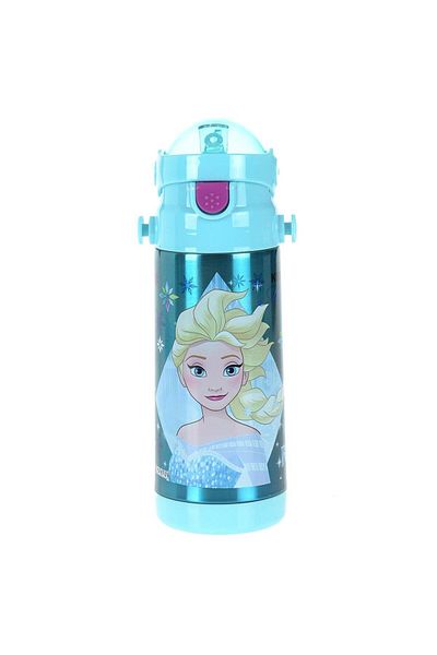 Hakan Çanta Disney Frozen Elsa Steel Flask Original Licensed Frozen Water Bottle Flask 78722