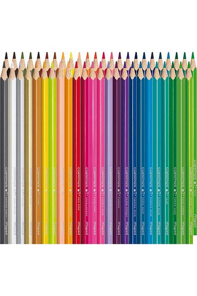 Maped Color Easy Grip Full Size 48 Li Dry Crayons