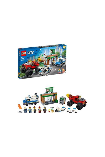 LEGO سيارة شرطة المدينة، شاحنة الوحش، City 60245
