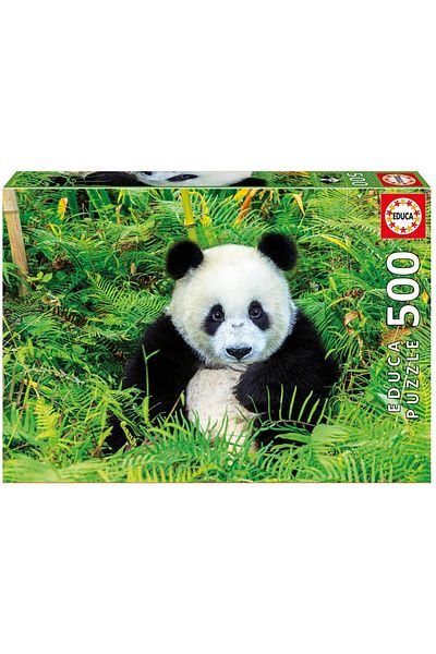 EDUCA 500 Piece Panda Puzzle Jigsaw