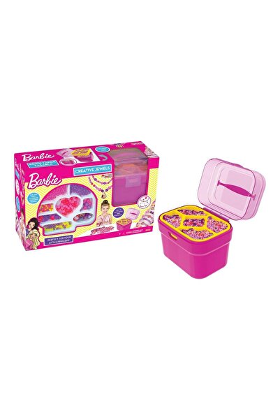 Barbie Lisanslı Sepetli Takı Ve Boncuk Seti