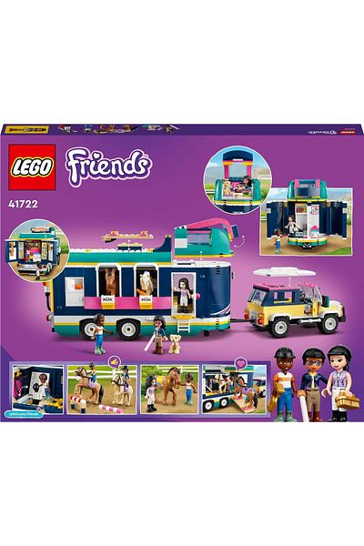 LEGO الأصدقاء 41722 مقطورة عرض الحصان