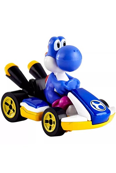 HOT WHEELS Mario Kart Arabalar Blue Yoshı Hotwheels Mario Kart Araçlar