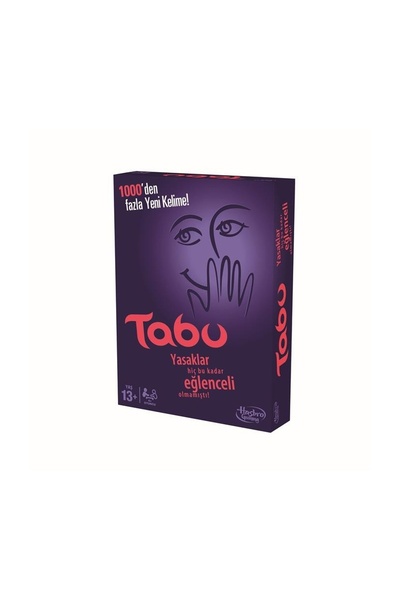 Hasbro Tabu Yeni 1000 Kelime Yenilenen Tabu