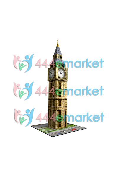 RAVENSBURGER لغز ثلاثي الأبعاد بيغ بن - 216 قطعة برج الساعة الحقيقي في لندن