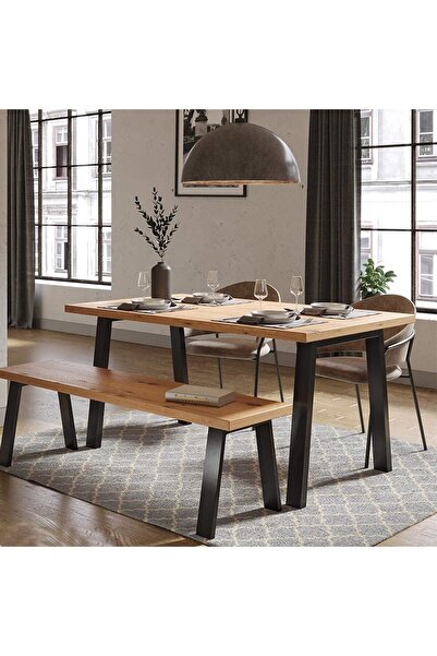 Beasym Yemek Masası- Çalışma Masası Ayağı Metal Ayak 2 Adet Ayak 72 Cm