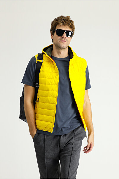 Kiğılı Quilted Hooded Sports Vest