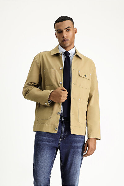 Kiğılı Oversize Mevsimlik Spor Pamuklu Ceket Mont