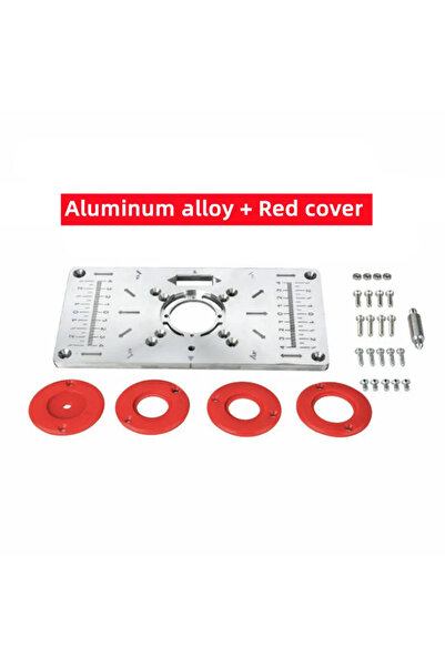 Choice Set B Aluminium Router Table Insert Plate Table For Woodworking Benches Router Plate Wood Tools Mill