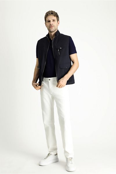 Kiğılı Cotton Utility - Safari Vest with Pockets