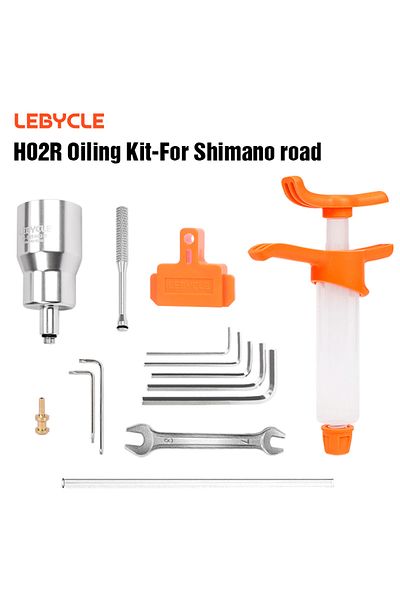 Choice Road For Shimano Lebycle Mtb Road Bicycle Alloy Oiling Kit For Shimano Bike Brake Oil Bleed Tool Sys