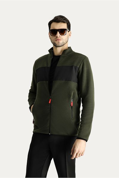Kiğılı Fleece Sweatshirt - Zippered