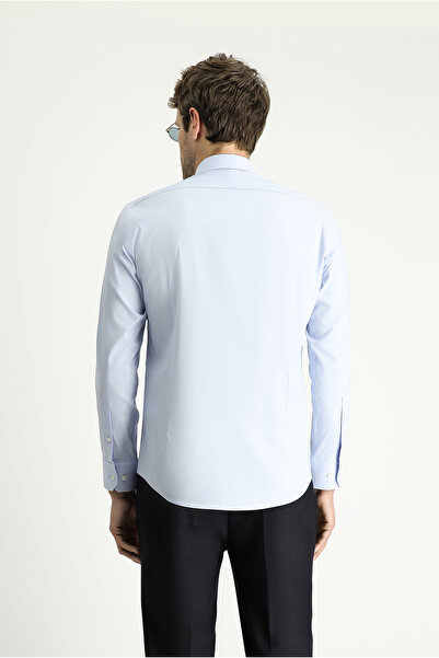 Kiğılı Κλασικό βαμβακερό πουκάμισο με μακριά μανίκια Slim Fit Slim Fit