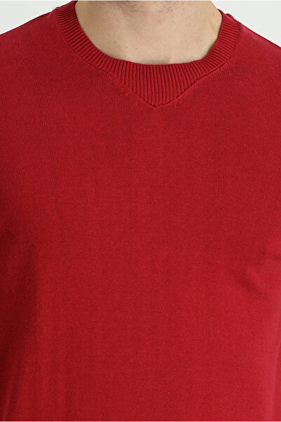 Kiğılı Crew Neck Slim Fit Slim Fit Cotton Knitwear Sweater