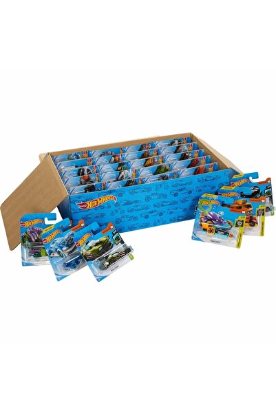 HOT WHEELS 50 Li Araba Seti Hediyelik Tekli Araçlar 50 Li Paket