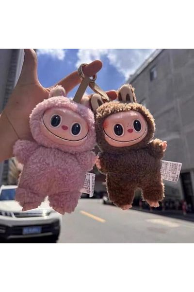 MACON La-bu-bu Charming Doll Keychain – Cute Modern Pendant For Home Décor, Bags & Birthday Gift