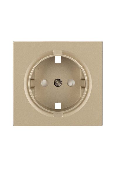MAKEL Cellia Dore Gold Grounded Socket Module Mechanism and Key (Without Frame)