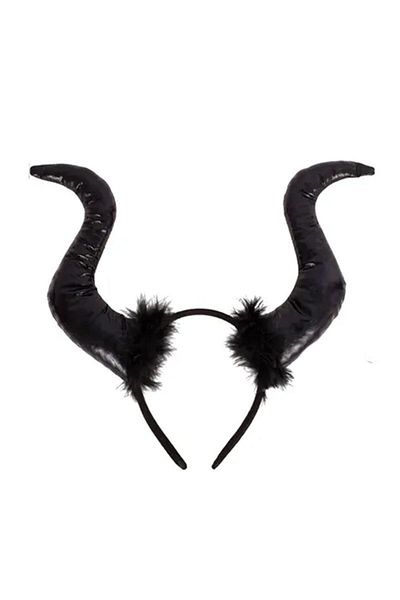 partidolu Coroana Maléfica Halloween Coroana Maleficent Coroana Cu Coarne Culoare Neagra 28x22 Cm