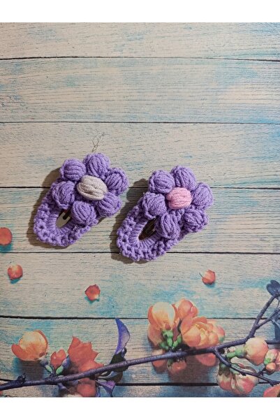 Ege Snap Daisy Buckle - Niche Hair Accessory Reflecting Your Hair Style (1 Pair)