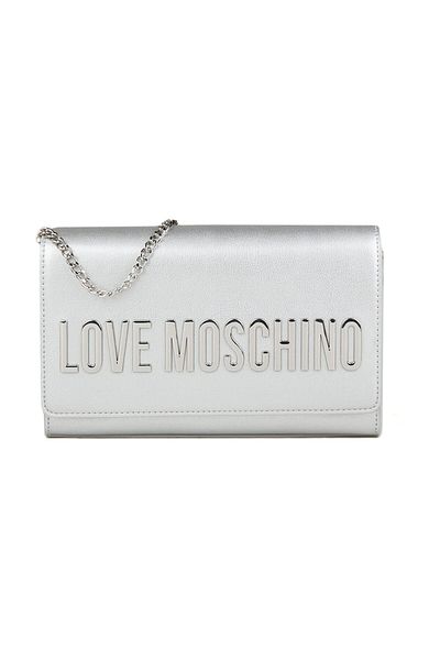 Love Moschino Taška s logem na řetízkový popruh - JC4103PP1MKD196B