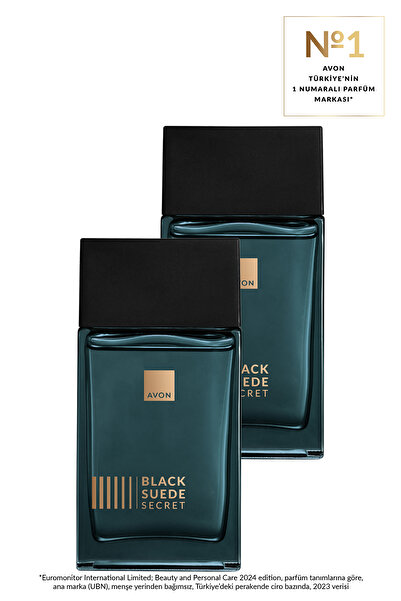 AVON Black Suede Secret Erkek Parfüm Edt Ikili Set