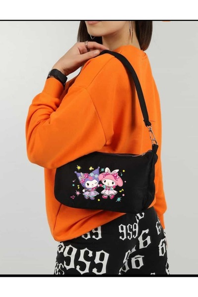 amazoondesing Basklı Küçük Boy Çanta Bag