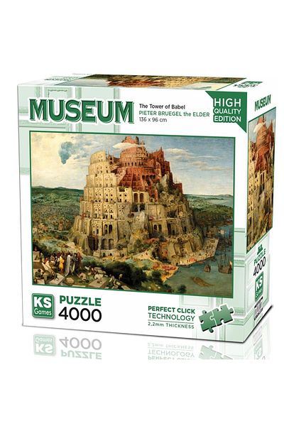 Ks Games 4000 Piece Babylon Tower Puzzle