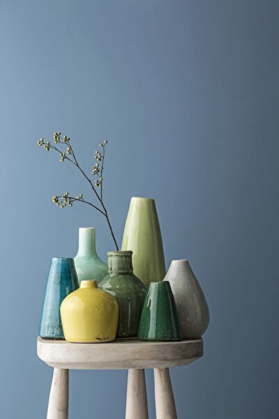 Warm Design Terra Cotta Set of 4 Vases