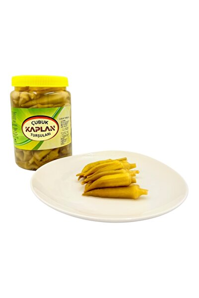 çubuk kaplan turşuları 1 Kg Bamya Turşusu