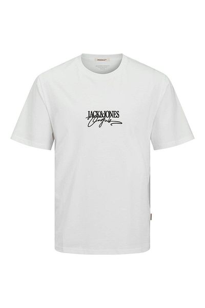 Jack & Jones 12276784   Joralmeria Branding Tee Ss Crew Neck Men's T-Shirt