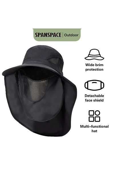 Deli Multi-Functional Hat (Black)