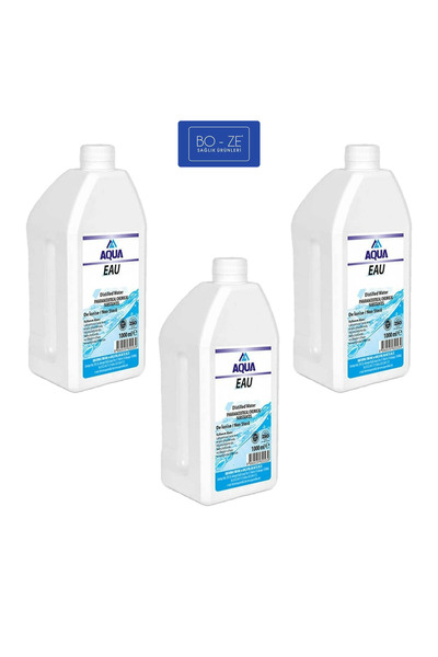 aqua medikal Aqua Deiyonize Distile Su 3 Adet 1 Lt
