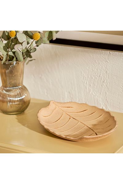 Bella Maison Liam Decorative Plate Brown (30X21,5X4,5 cm)