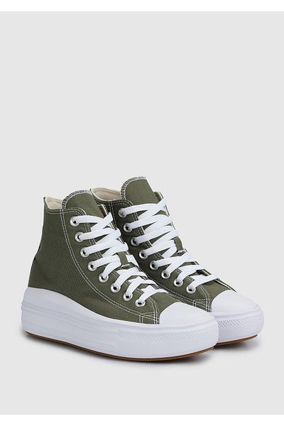 converse Дамски маратонки Chuck Taylor All Star Move HI Khaki A08295C