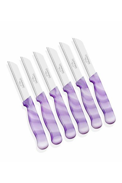 HerkeseUygun Solingen 6-Piece Serrated Fruit and Vegetable Knife