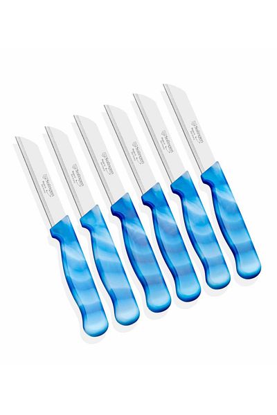 HerkeseUygun Original Solingen 6-Piece Serrated Fruit and Vegetable Knife