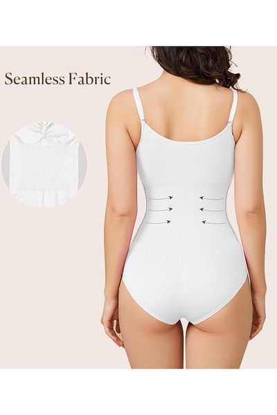 MİSTİRİK Mamey Knitted Fabric Structured Retractable Snap Fastener White Color7