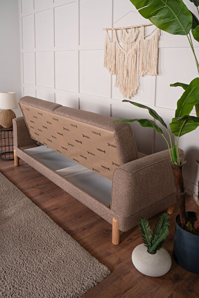 Kilim Mobilya Bohera Bohem Koltuk Takımı 3 2 1 Kahverengi