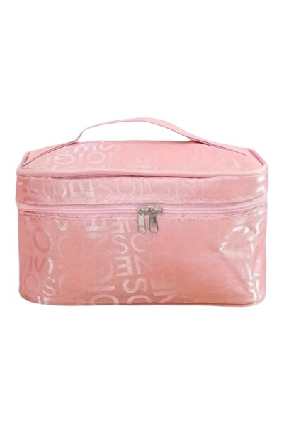 Maykis حقيبة مكياج ذات صندوق مرآة مع مقصورات للسفر والعناية الشخصية - هدية وتأثير قرطاسية