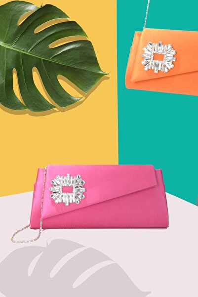 Bambi Fuşya Kadın Abiye Çanta C06113134838