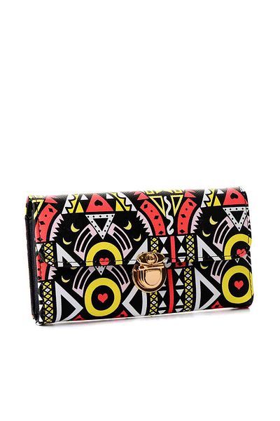 Bambi Yellow Multi Women's Wallet