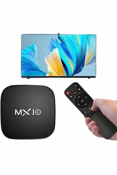 LiderGlobal Smart Tv Box Mx Box Android 7.1 Tv Box 2.4g Wifi
