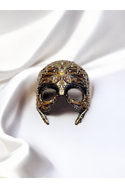 Venemask İşlemeli Antik Desenli Kafatası Maskesi