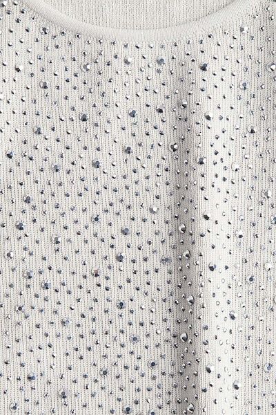 H&M Rhinestone-embellished vest top