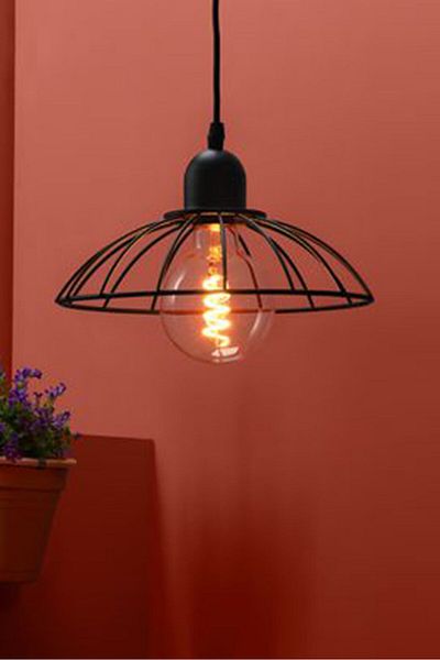 Tchibo Outdoor LED Filament Light, Black and Transparent